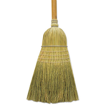 Boardwalk® 100% Corn Brooms, 60" Overall Length, Black-natural, 6-carton freeshipping - TVN Wholesale